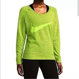 Neon Green Nike Hoodie 